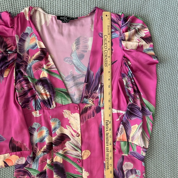 PatBO Pink Floral Dress - Picture 6 of 12